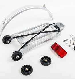 Brompton Brompton Rack with mudguard, silver (QRACKA)