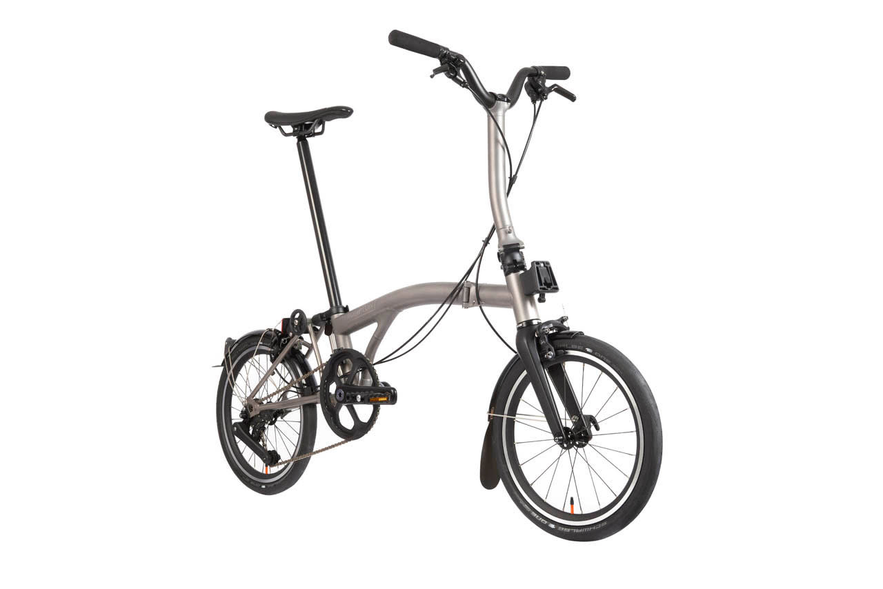 Brompton Brompton T Line Urban - Med Handlebar, 4 Speed