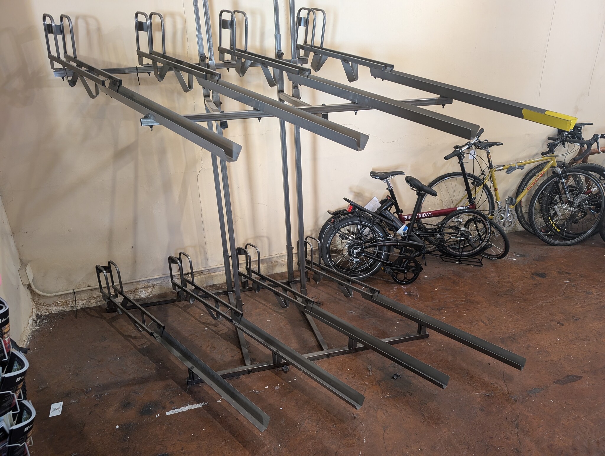 Rudy Rack 3 x 3 tier Display Rack BikePartners Folding Bike Shop
