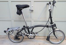 Brompton Brompton M6R, 2009, black, consignment