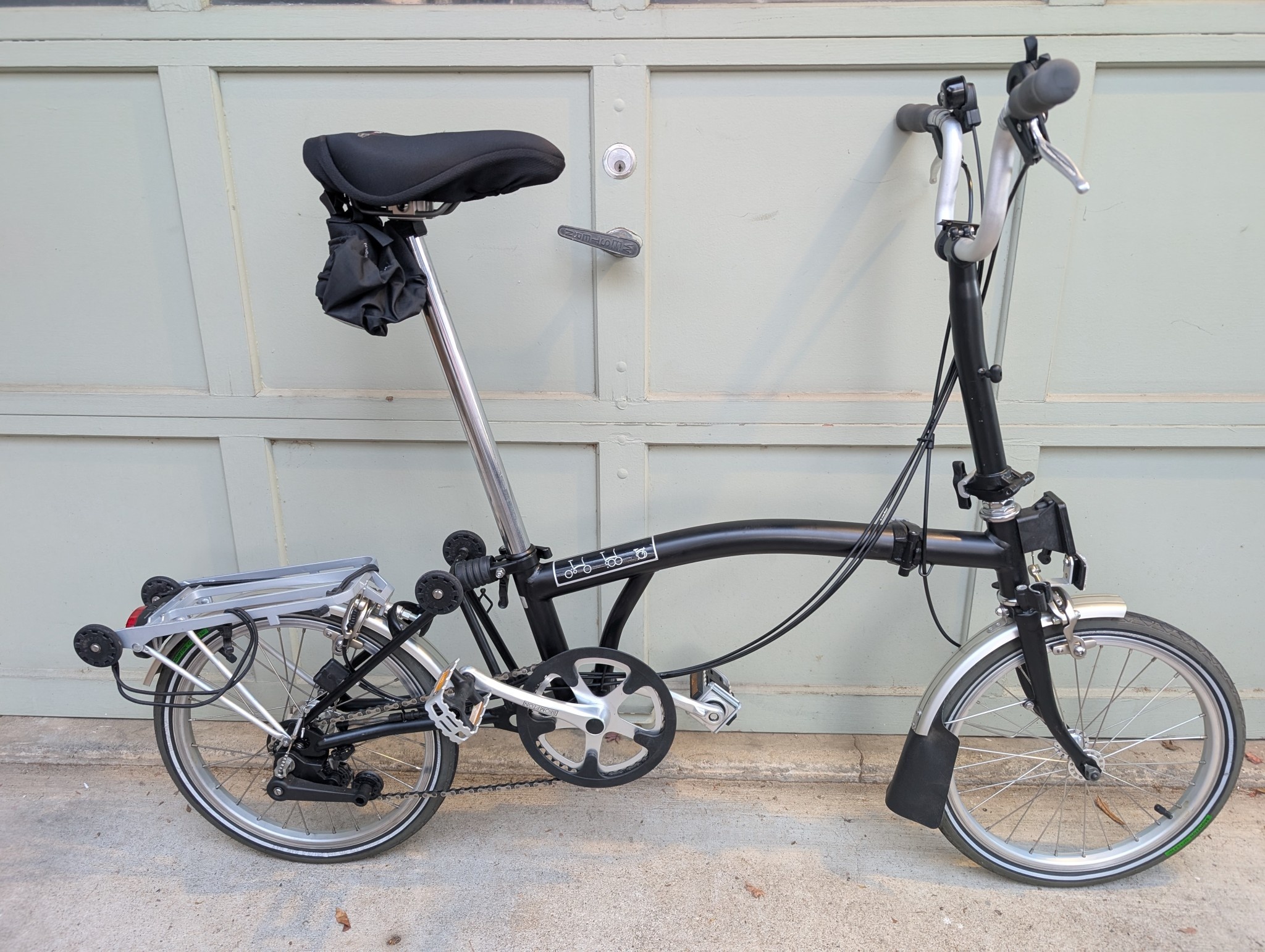 Brompton Brompton M6R, 2009, black, consignment