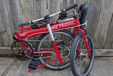 Bike Friday Bike Friday New World Tourist, 1x9, 60CM, flag red, 40071