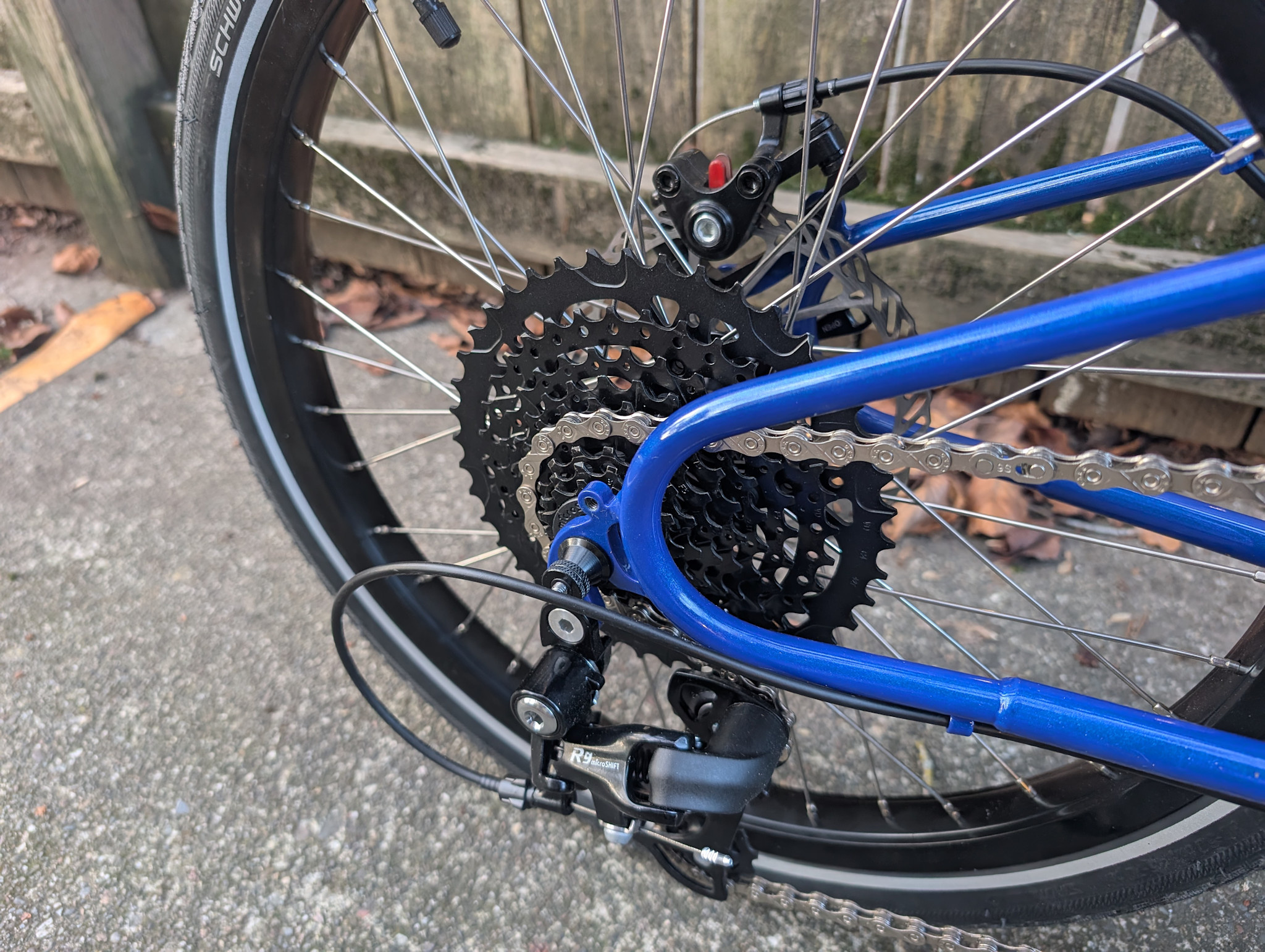 Bike Friday Bike Friday All-Packa, 1x9, 62CM, Leo Blue, 41343
