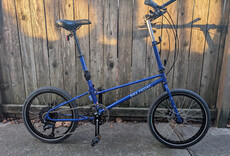 Bike Friday Bike Friday All-Packa, 1x9, 62CM, Leo Blue, 41343