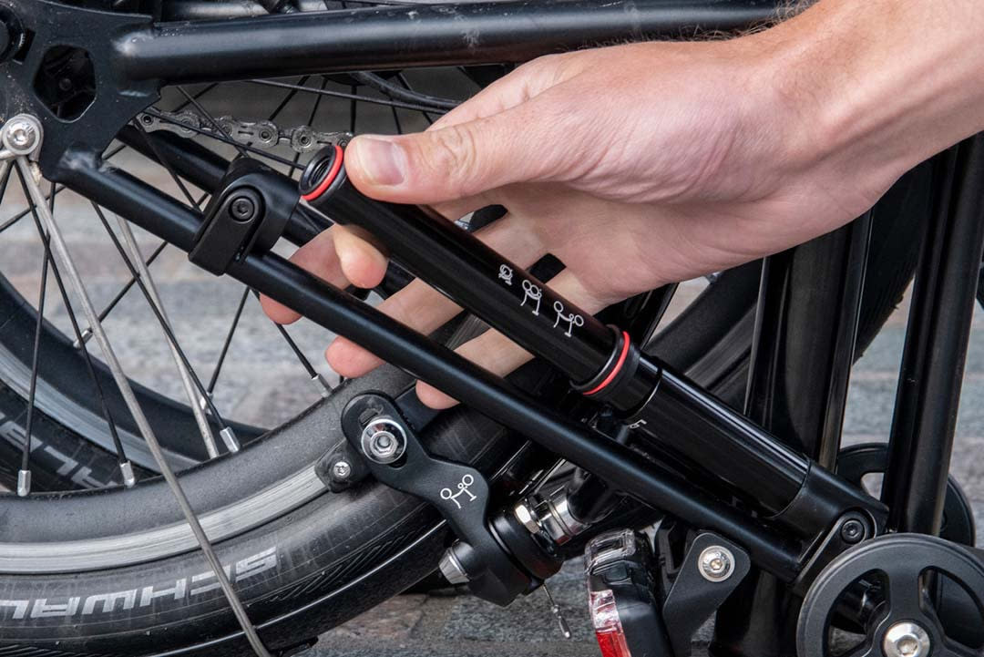 Brompton Brompton Pump with Mounting Brackets (Lezyne)