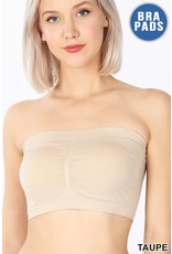 The Ritzy Gypsy NUDE Strapless Padded Bralette O/S