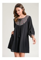 The Ritzy Gypsy JOLENE Embroidered Dress
