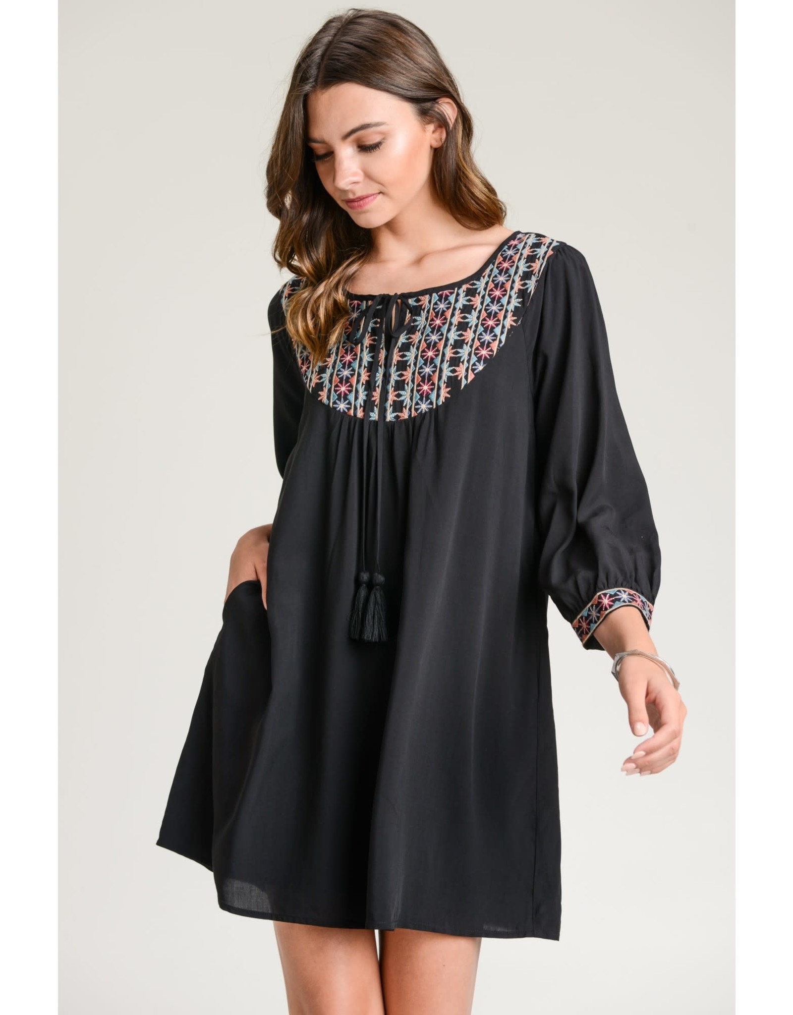 The Ritzy Gypsy JOLENE Embroidered Dress