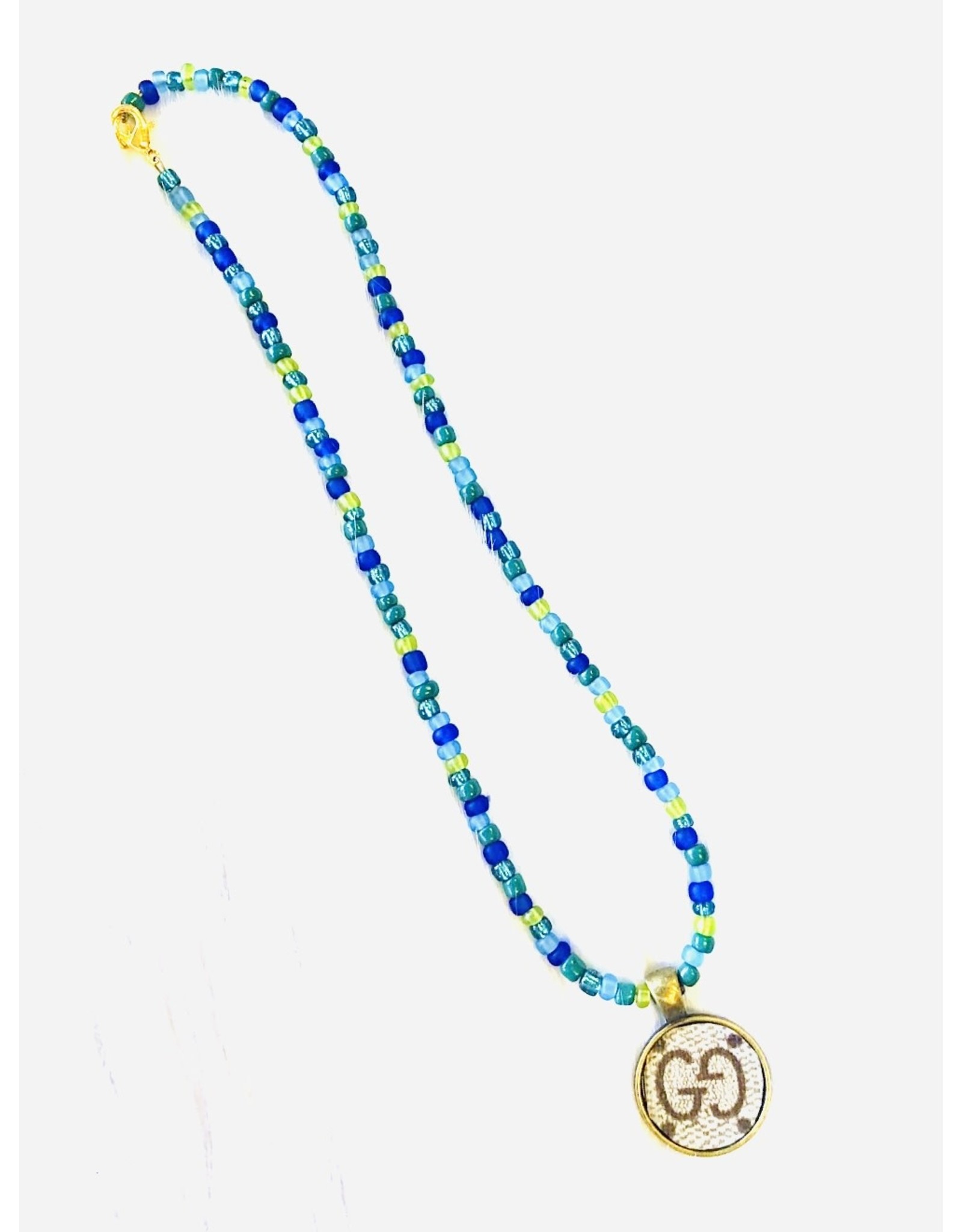 The Ritzy Gypsy DREAM ON Beaded Necklace with Charm