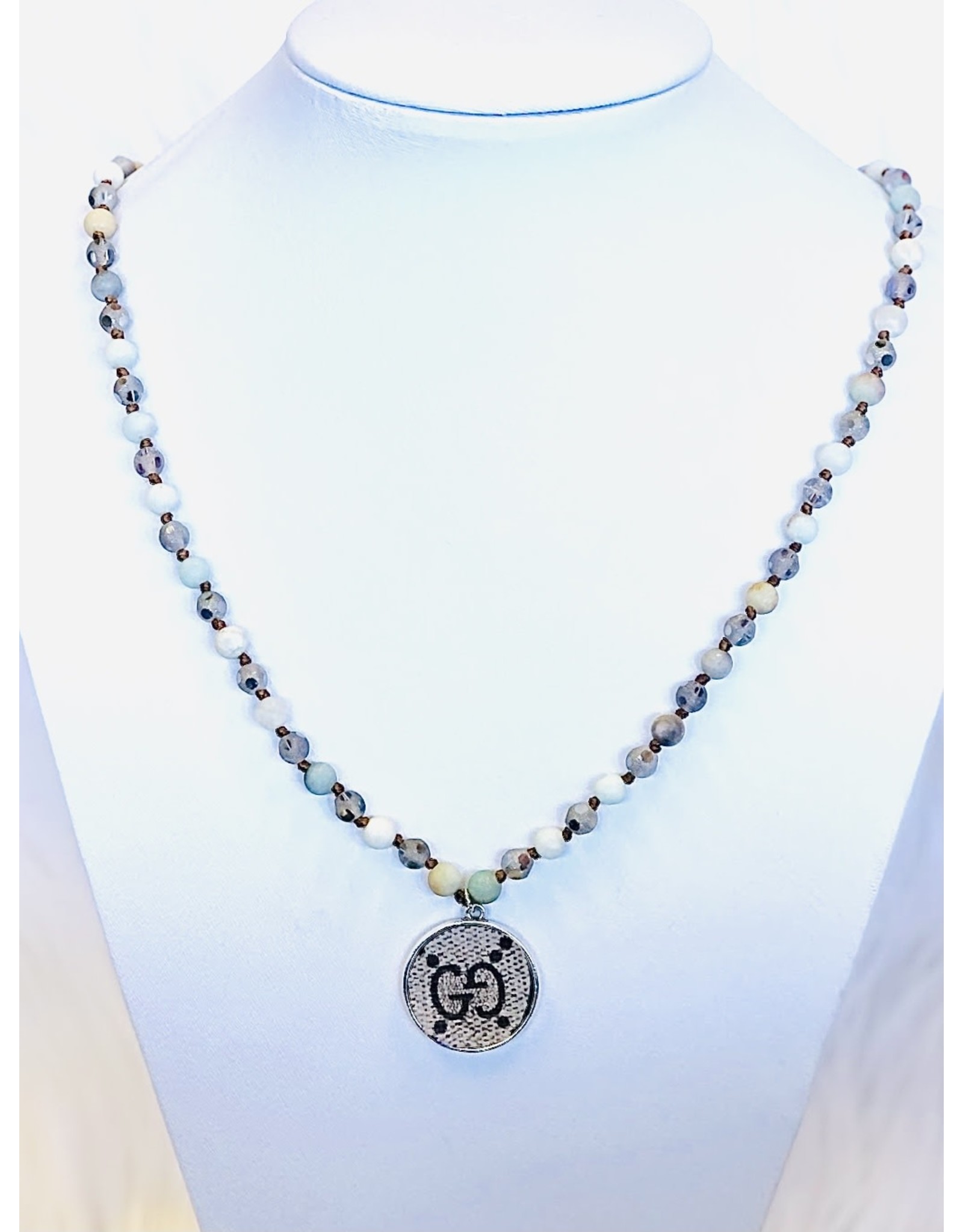 The Ritzy Gypsy REFLECT Beaded Necklace with Charm