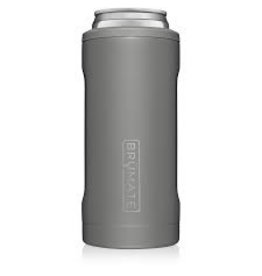 Brumate Slim Can Hopsulator (Matte Grey)