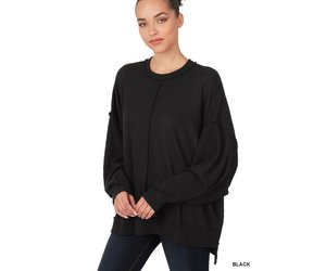 Zenana Premium Cotton Full Length Leggings Black at  Women's Clothing  store