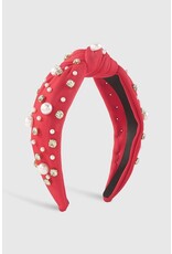 Red Jeweled Headband
