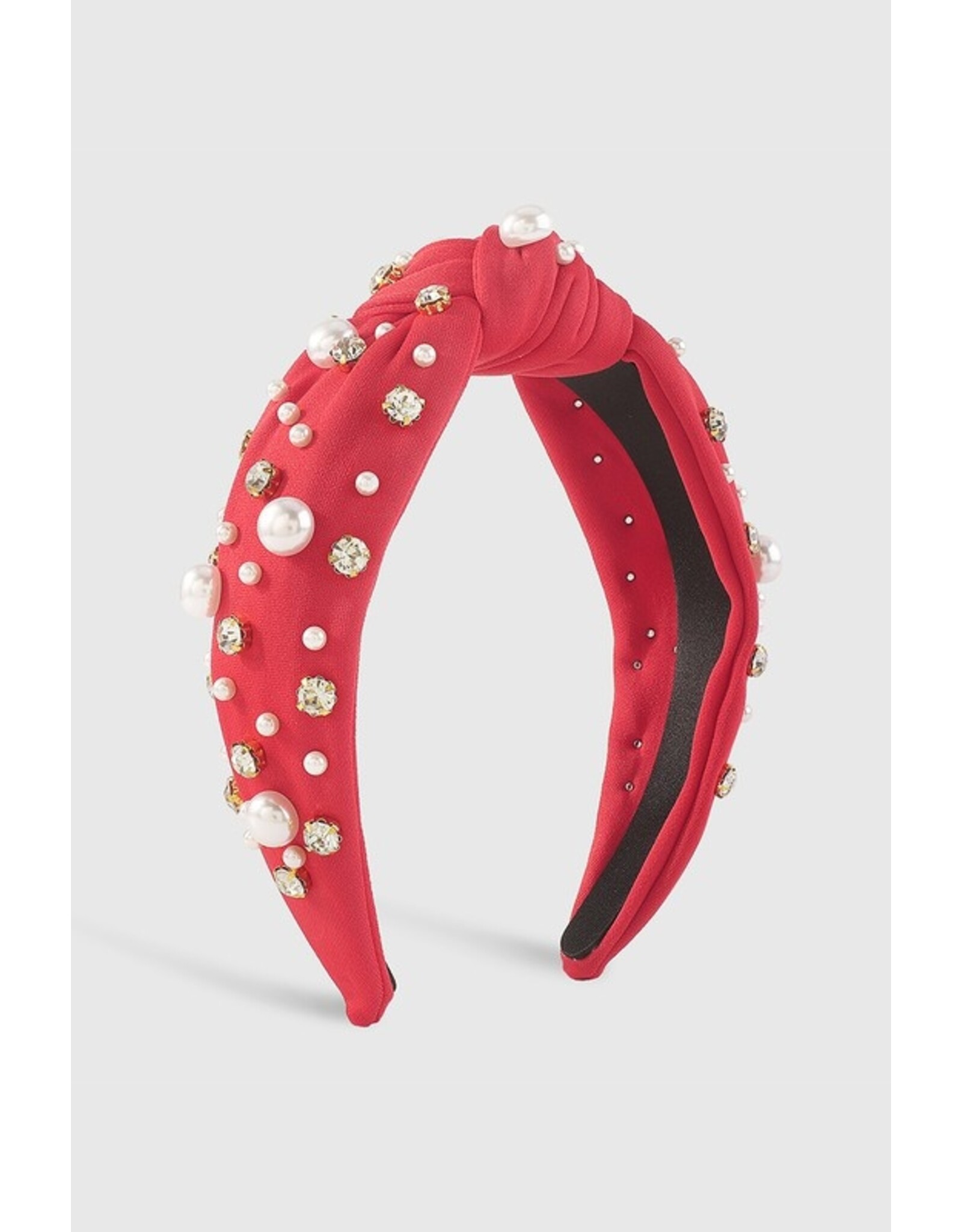 Red Jeweled Headband