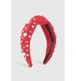 Red Jeweled Headband