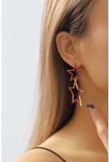 Red Starlet Earrings