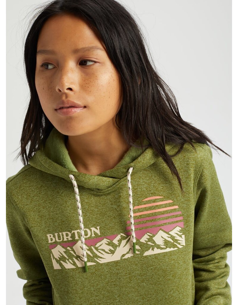 burton women's oak pullover hoodie