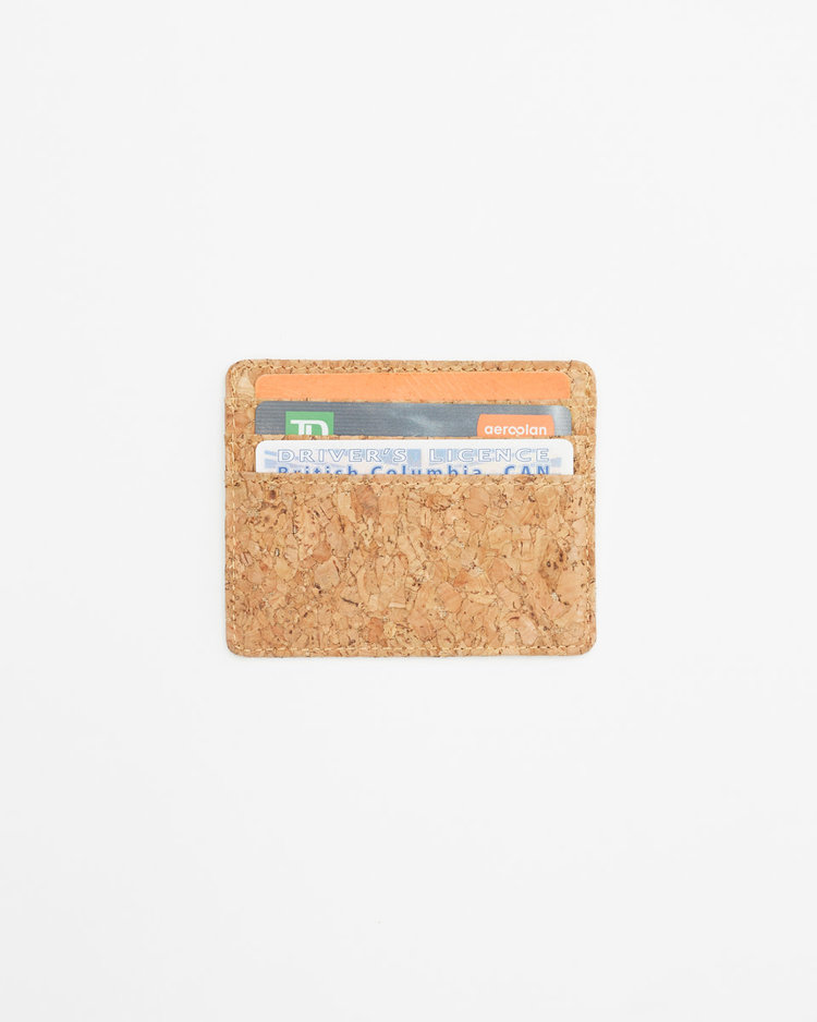 TENTREE TENTREE Redbud Cork Card Holder Wallet