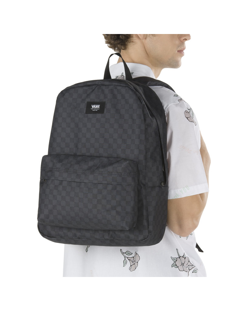 vans charcoal backpack