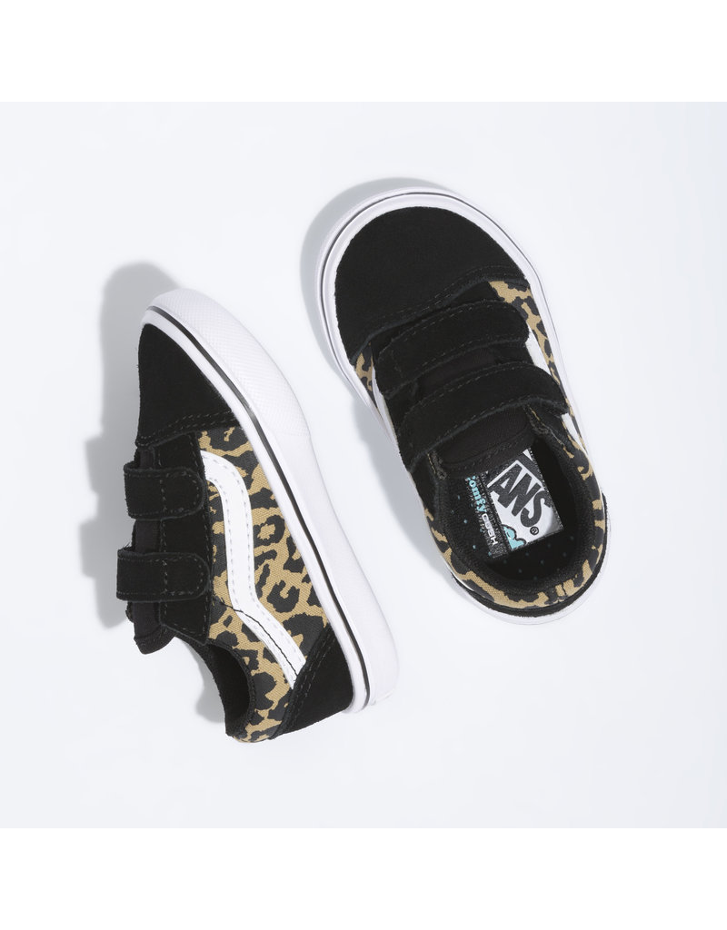 vans old skool v leopard