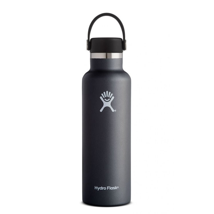 HYDRO FLASK HYDRO FLASK 21 Oz Standard Mouth Flex Cap Black