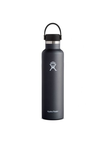 HYDRO FLASK HYDRO FLASK 24 Oz Standard Mouth Flex Cap Black