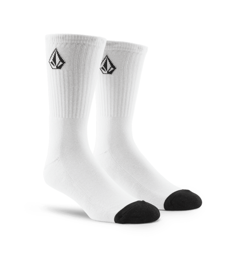 VOLCOM VOLCOM Full Stone Socks 3 Pack White