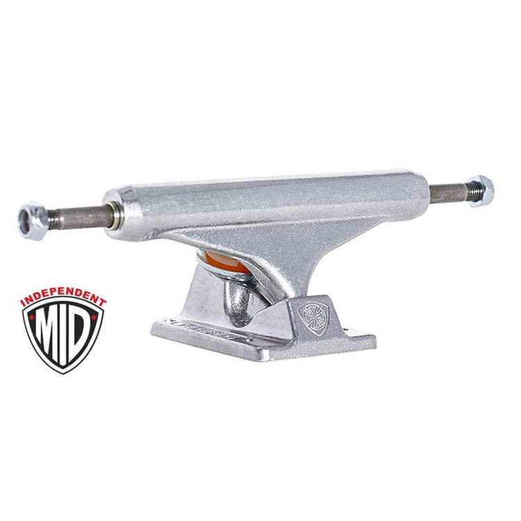 INDEPENDENT INDEPENDENT Mid Trucks Polished Silver