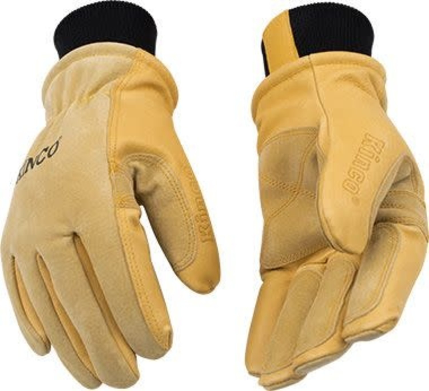 KINCO Men's Lined Pig Skin Gloves - Edge of the World