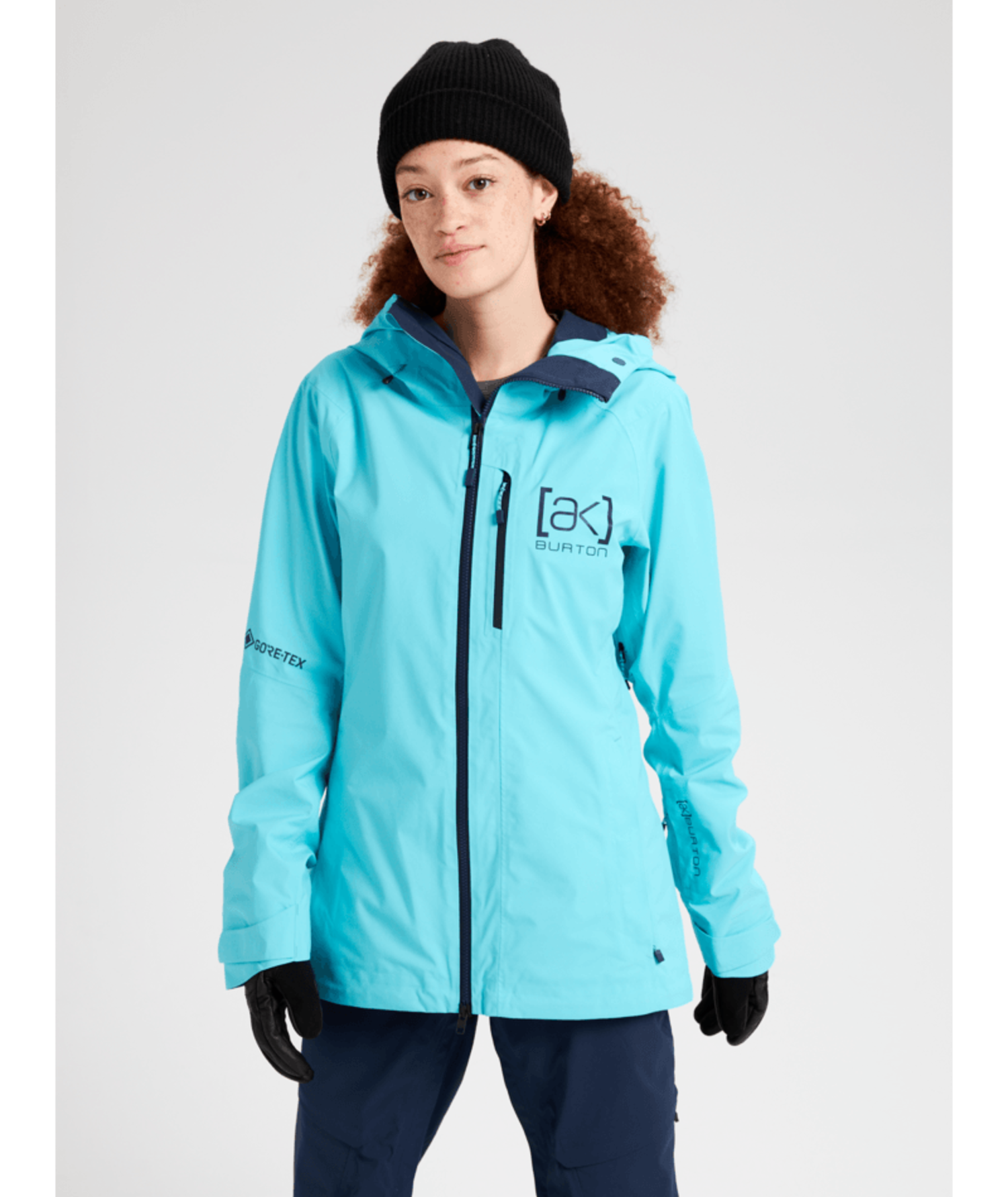 blue burton jacket