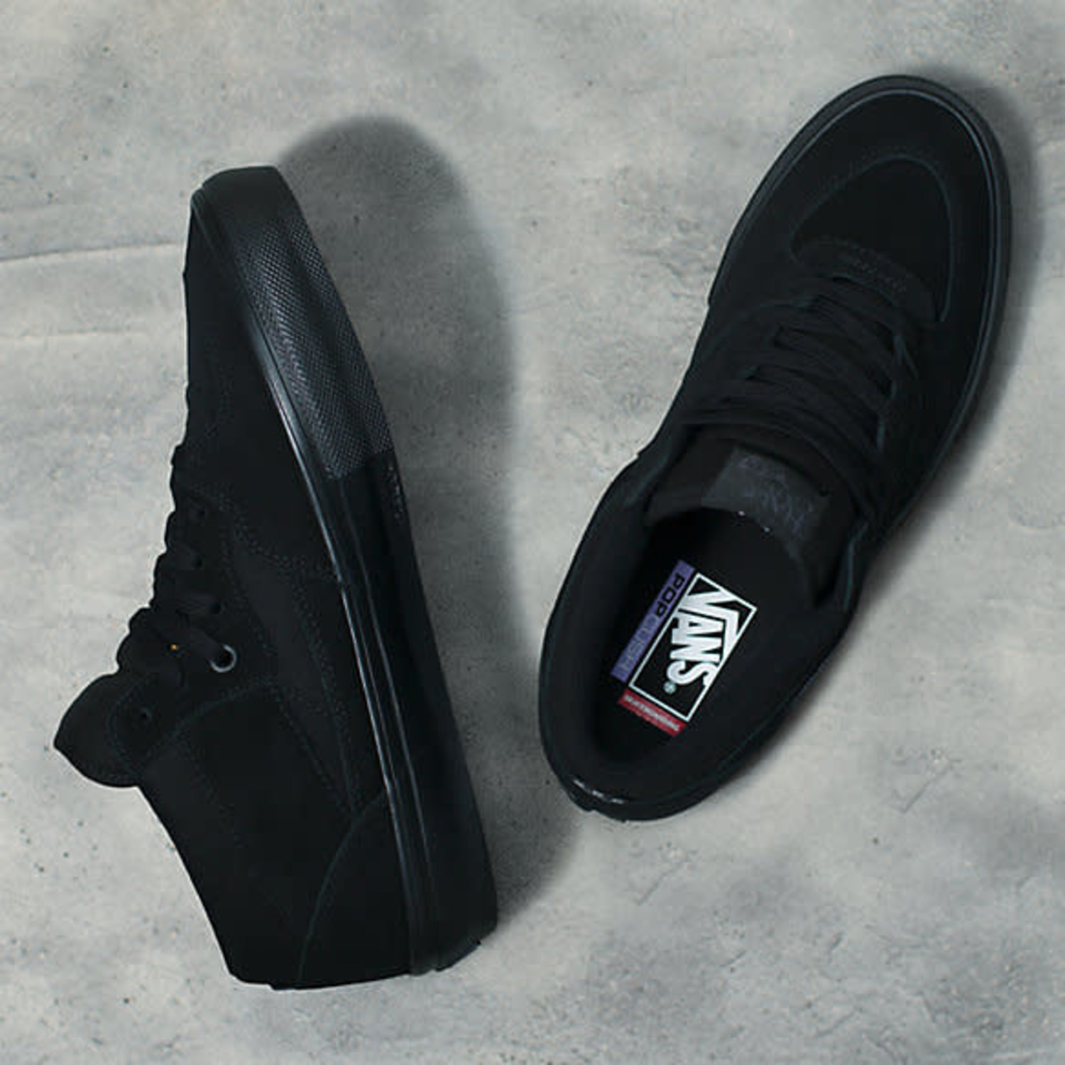 half cab black black