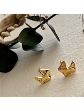 PIKA & BEAR PIKA & BEAR "Sly Fox" Stud Earrings in Gold