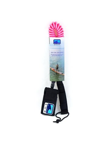 BLU WAVE BLU WAVE Sup Coil Leash Pink