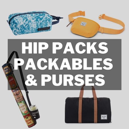 Hip Packs, Packables & Purses