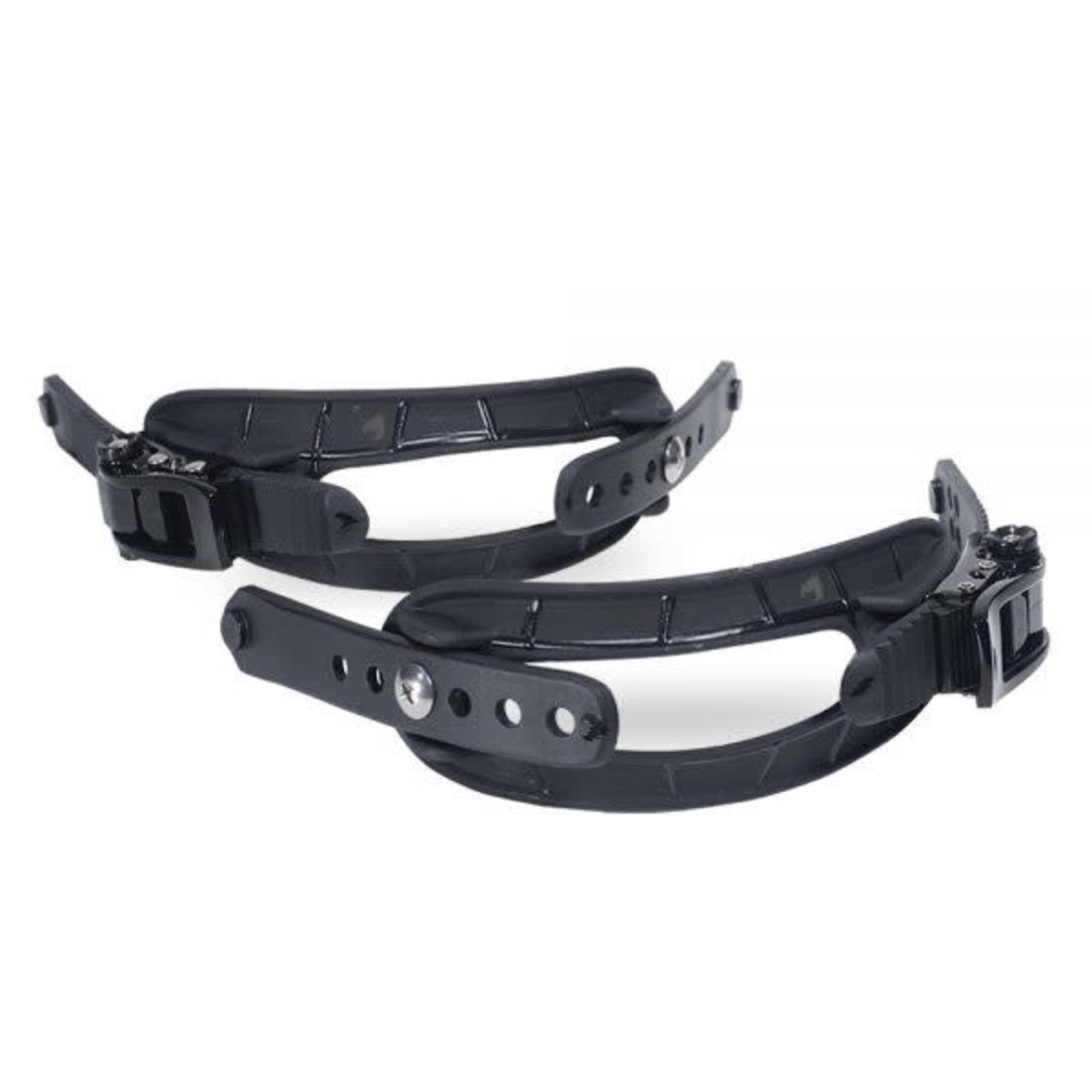 SPARK R&D Pillow Line Toe Straps - Black - Edge of the World