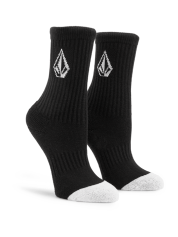 VOLCOM VOLCOM Big Boys Full Stone Socks 3 Pack - Black
