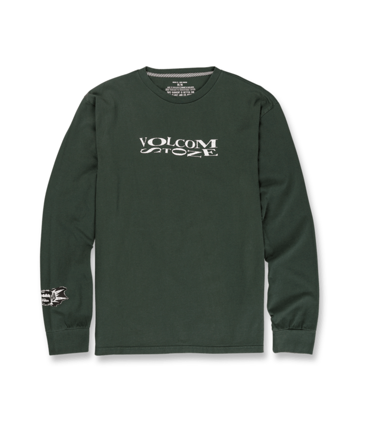 VOLCOM Skate Vitals Long Sleeve Tee Cedar Green Edge of the