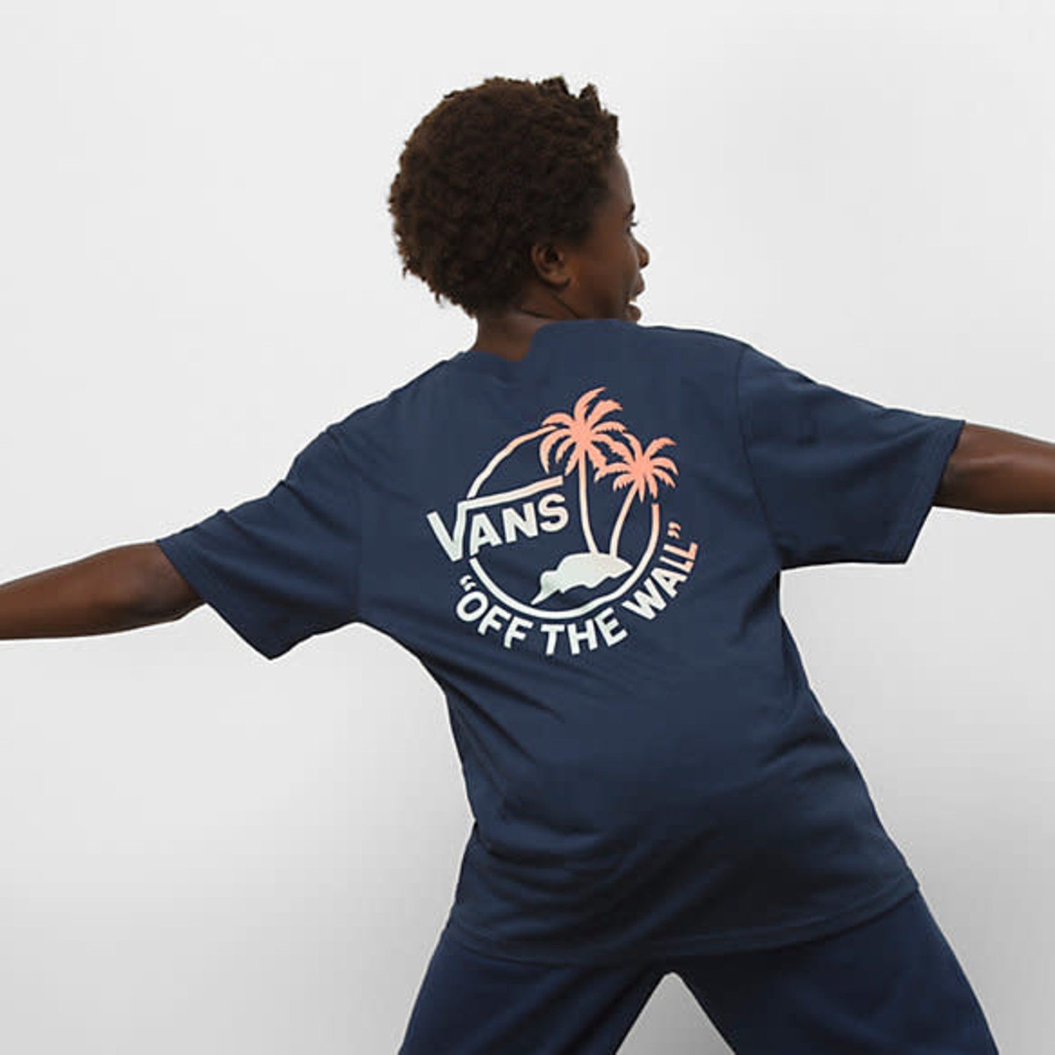 VANS Boys Mini Dual Palm Iii T-Shirt 