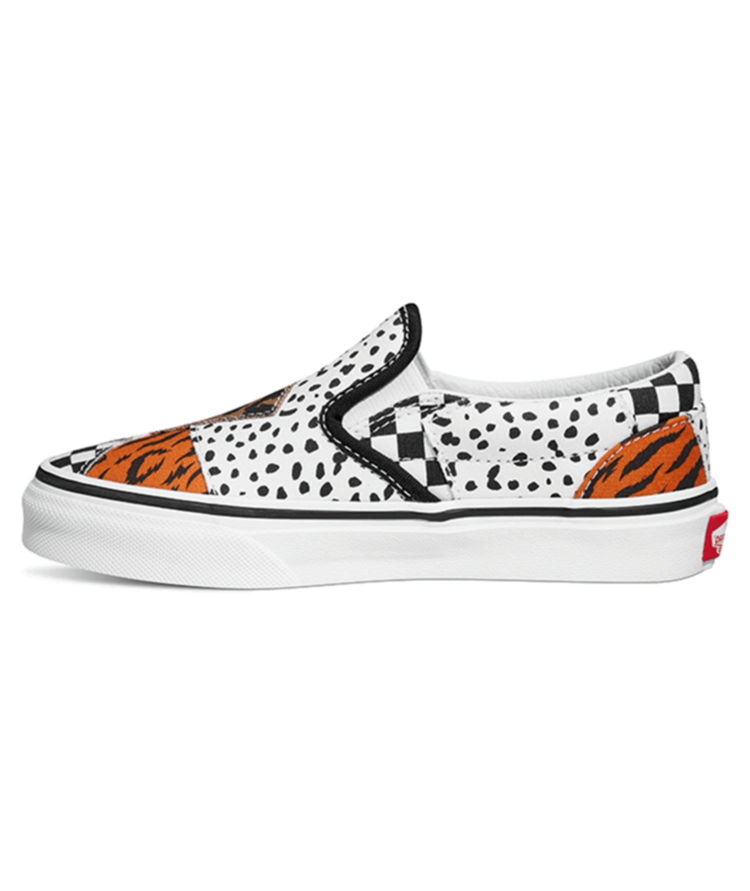 VANS VANS Kids Classic Slip-On Patchwork Dalmatian Multi