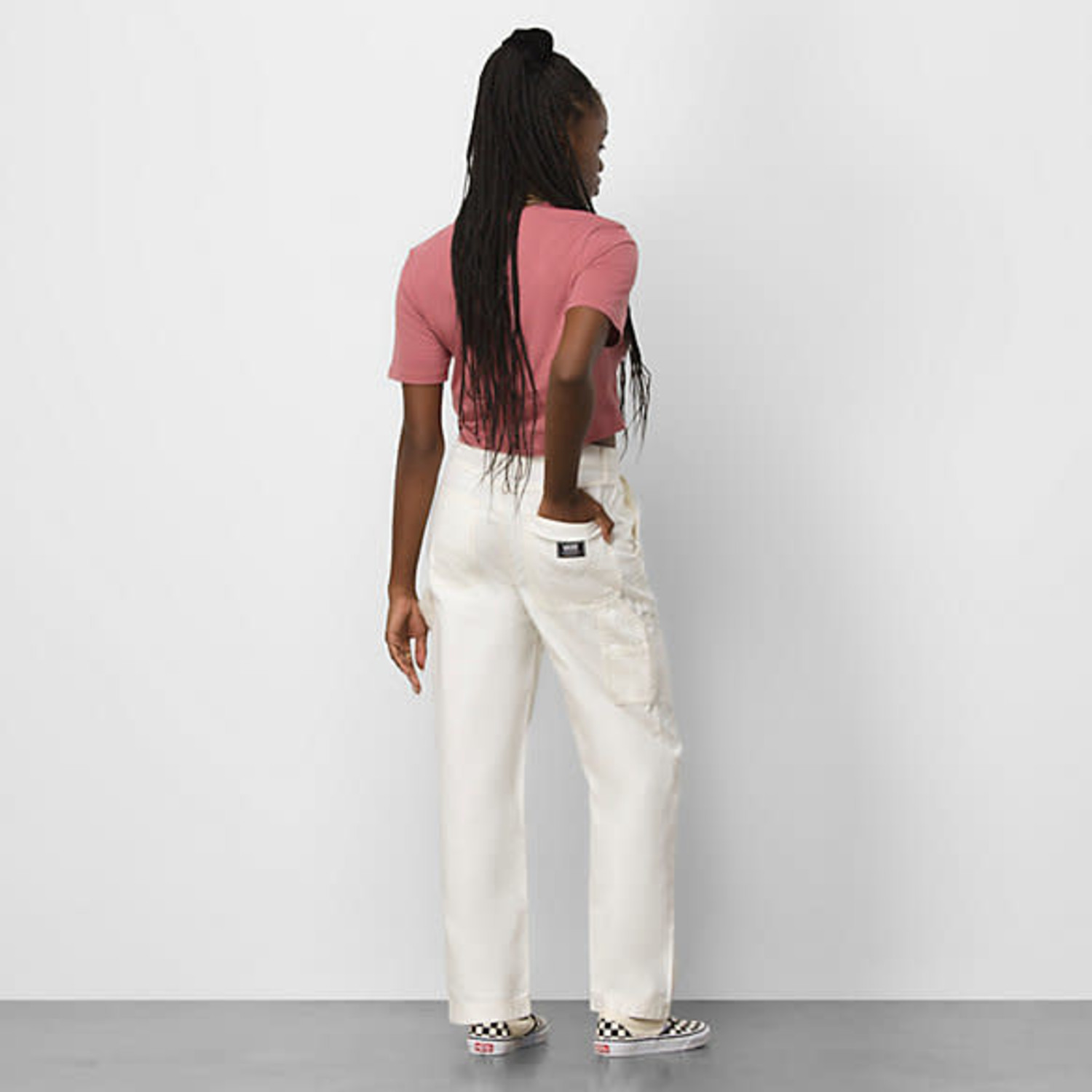 VANS Ground Work Pant Marshmallow 