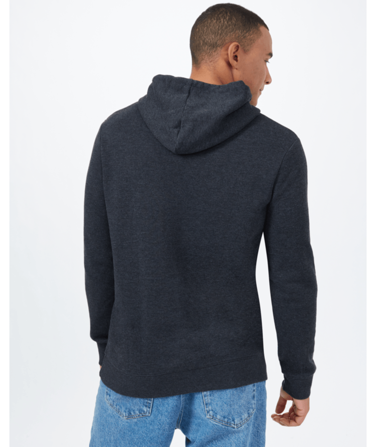 TENTREE TENTREE Mens Juniper Hoodie Meteorite Black Heather