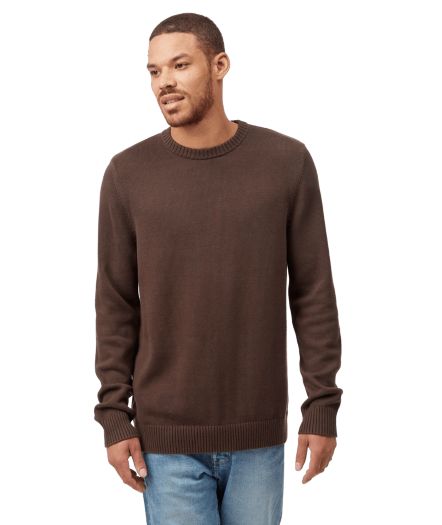 TENTREE Mens Highline Crew Sweater Dark 