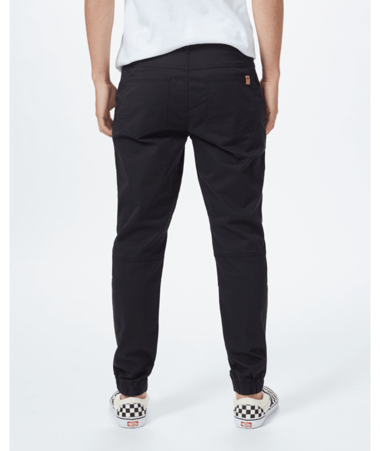 TENTREE TENTREE Mens Stretch Twill Everyday Jogger Meteorite Black
