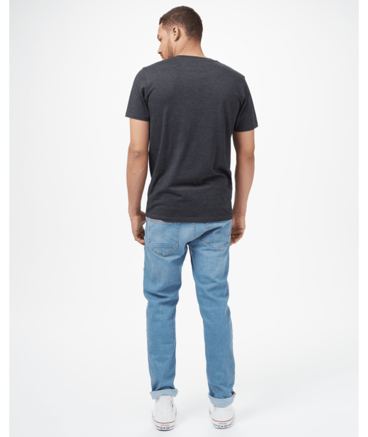 TENTREE TENTREE Mens Juniper T-Shirt Meteorite Black Heather