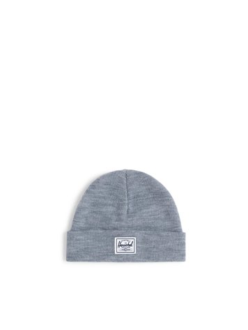 HERSCHEL HERSCHEL Baby Beanie 6-18 Months Heather Light Grey