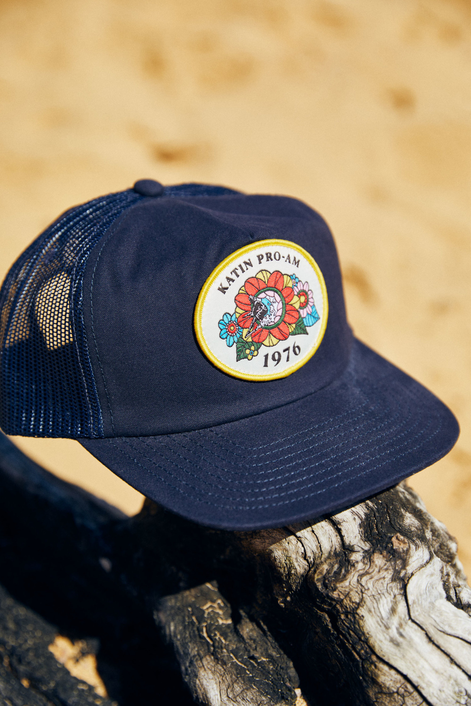 KATIN Flower Power Hat Navy - Edge of 