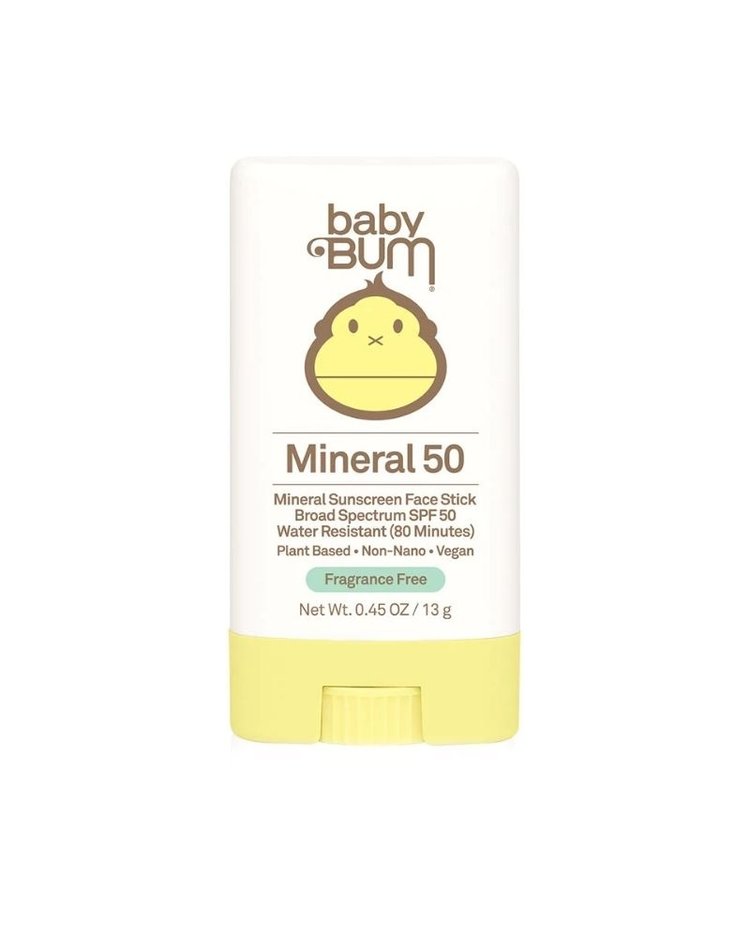 SUN BUM SUN BUM Baby Bum Mineral Sunscreen Face Stick - SPF 50 - Fragrance Free