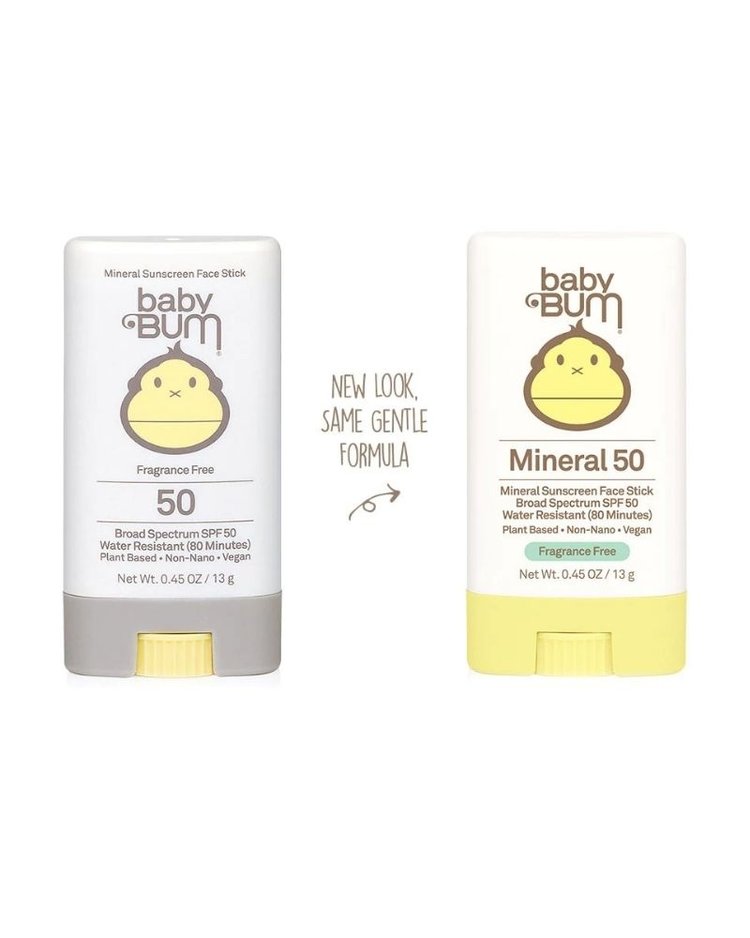 SUN BUM SUN BUM Baby Bum Mineral Sunscreen Face Stick - SPF 50 - Fragrance Free