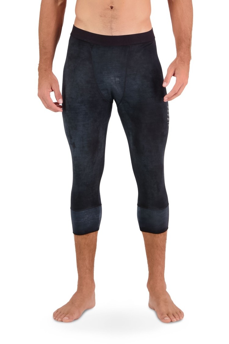 MONS ROYALE MONS ROYALE Men's Cascade 3/4 Legging Black Storm Wash
