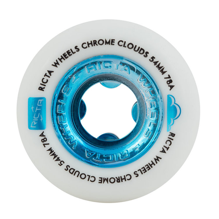 RICTA RICTA Wheels Chrome Clouds Blue 78A [54mm]